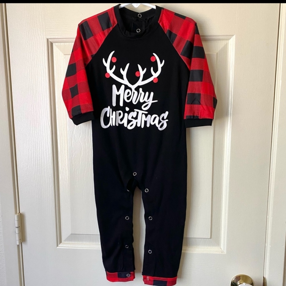 Toddler Christmas one piece outfit